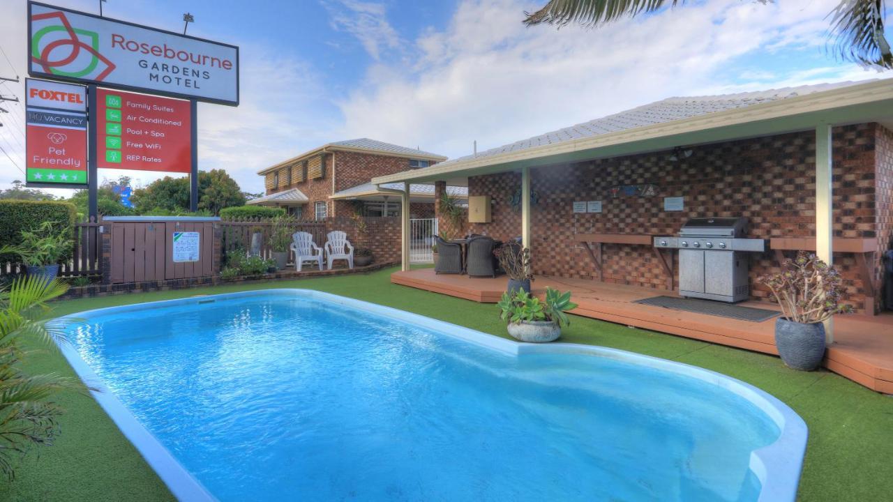 Rosebourne Gardens Motel Woolgoolga Exterior foto